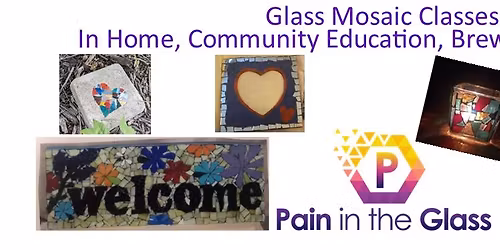 Glass Mosaic Sign or Table - Bloomington