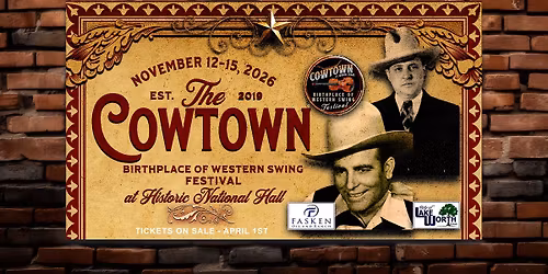 Cowtown Birthplace of Western Swing Festival