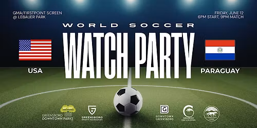 World Soccer Watch Party at LeBaeur Park