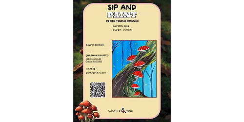 Mushroom Forest - Paint and Sip in Orange County | Classpop!\u2122