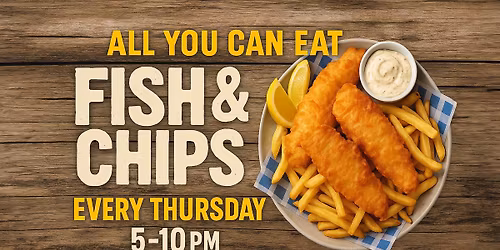 All You Can Eat Fish & Chips at Jojo's Rawbar & Grill