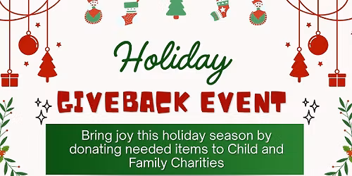 Holiday Giveback Event