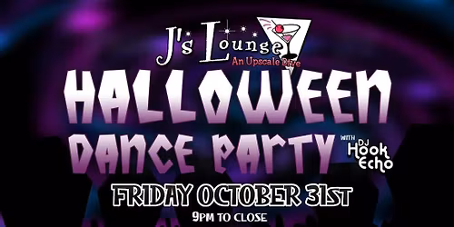 J's Lounge Halloween Dance Party