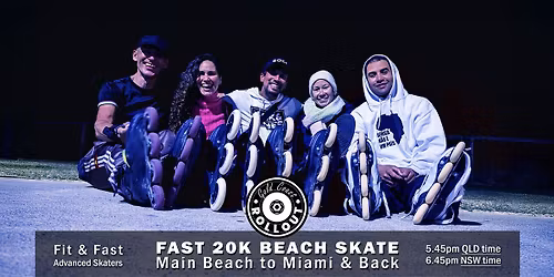 Fast 20k Beach Skate | Main Beach to Miami & Back