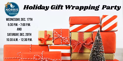 Holiday Gift Wrapping Party