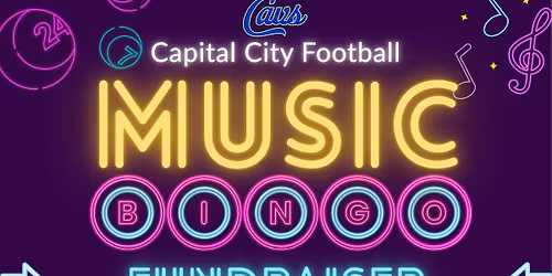 Capital City Football Music Bingo Fundraiser Event