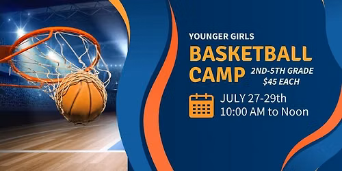 Register: Ridgecrest Young Girls Basketball Camp