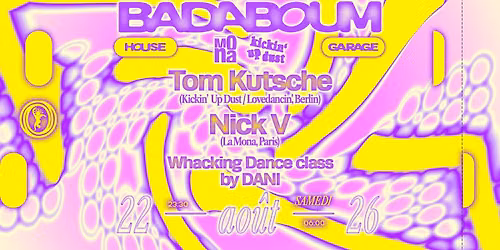 La Mona au Badaboum\u23a2Tom Kutsche (Berlin) & Nick V + Whacking Dance Class by DANI