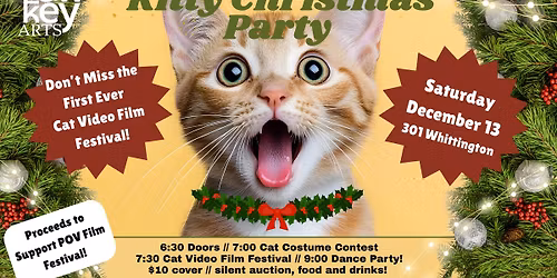 LOW KEY ARTS VERY MEOW-Y CHRISTMAS PARTY!