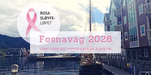 Rosa sl\u00f8yfe-l\u00f8pet Fosnav\u00e5g 2026