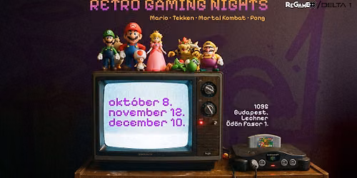 \ud83d\udd79\ufe0fRegamex Retro Gaming Estek a Delt\u00e1ban\ud83d\udd79\ufe0f