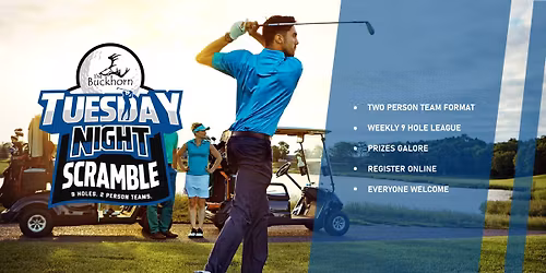 Tuesday Night Golf Scramble (Every Week)