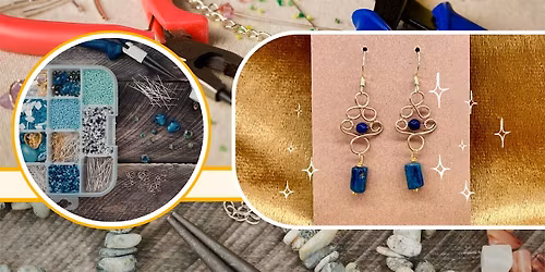 Wire Frame Chandelier Earrings Workshop