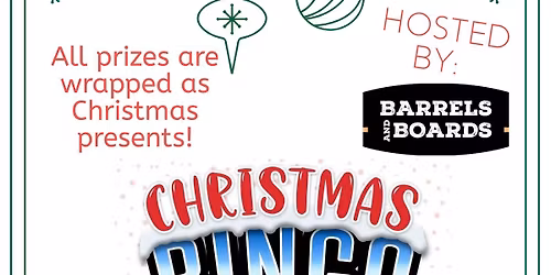 Christmas Present Bingo