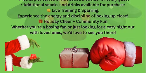 \ud83e\udd4a\ud83c\udf84Holiday Family Night at The CROSSvlle Boxing Club \ud83c\udf85\ud83e\udd4a