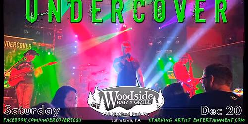 UNDERCOVER at Woodside - 12.20.2025 (10PM)