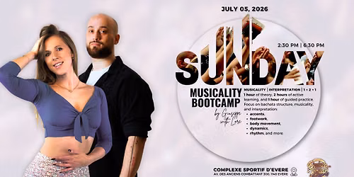 SUNDAY MUSICALITY BOOTCAMP (Bachata)