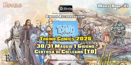 Dimoon@Torino Comics 2026 Certosa di Collegno