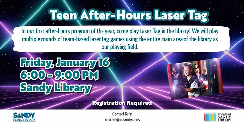Teen After-Hours Laser Tag
