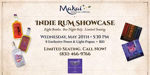 Raising Glasses Indie Rum Showcase