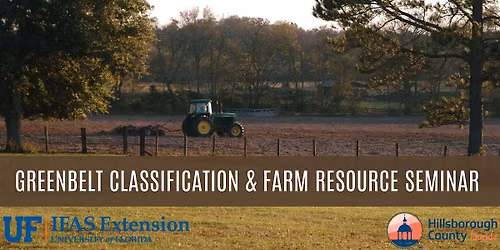 Greenbelt Classification & Farm Resource Seminar