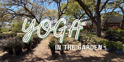 Yoga in the Garden