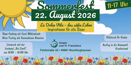 Sommerfest La Dolce Vitas - das s\u00fc\u00dfe Leben