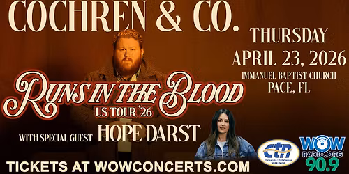 Cochren & Co. with Special Guest Hope Darst