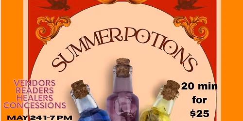 \u201cSummer Potions\u201d Holistic Healing & Psychic Fair
