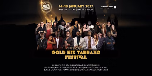 Prague GOLD KIZ TARRAXO FESTIVAL 2027 | THE 2nd EDITION
