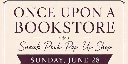 Sneak Peek Pop-Up Shop!