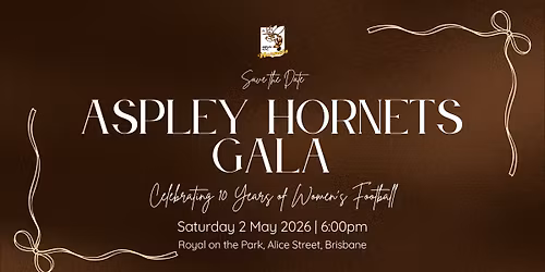 Aspley Hornets Gala - Celebrating 10 Years of Women's Football