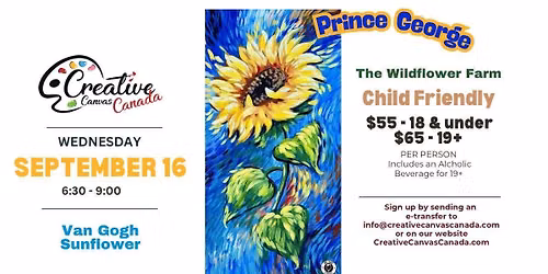 Prince George - Van Gogh Sunflower - September 16