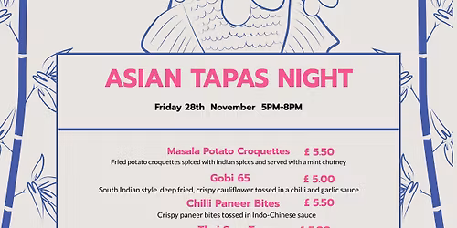 ASIAN TAPAS NIGHT 