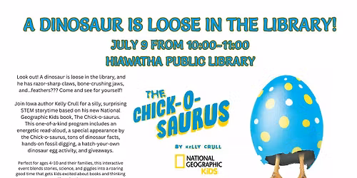 A Dinosaur Is Loose in the Library!