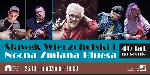 S\u0142awek Wierzcholski i Nocna Zmiana Bluesa | 40 lat na scenie