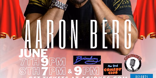 Aaron Berg at Hilarities Cleveland at Pickwick and Frolic