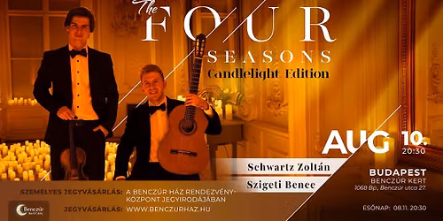 BUDAPEST | Gyertyaf\u00e9nyes koncert a csillagok alatt... | THE FOUR SEASONS