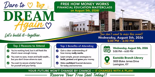 FREE DARE TO DREAM FINANCIAL MASTERCLASS