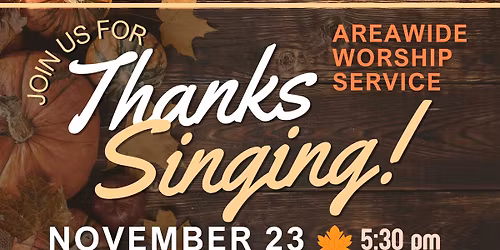 AreaWide ThanksSinging