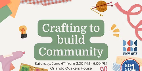 Crafting to build Community
