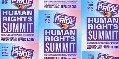 San Francisco PRIDE's 4th Annual Human Rights Summit