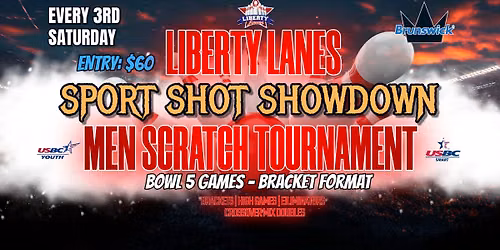 Sept - Liberty Lanes Sport Shot Showdown - Men's Scratch Tournament 