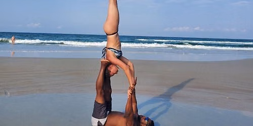 Free Acro Class at New Smyrna Beach