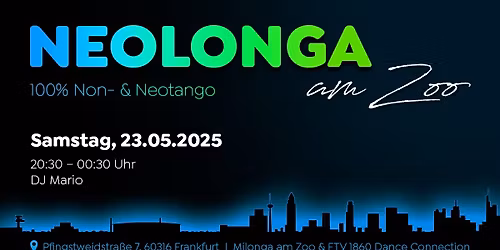 "Neolonga am Zoo" am 23.5.2026 mit DJ Mario