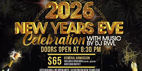 New Years Eve Party 2026 at 317 Main Street
