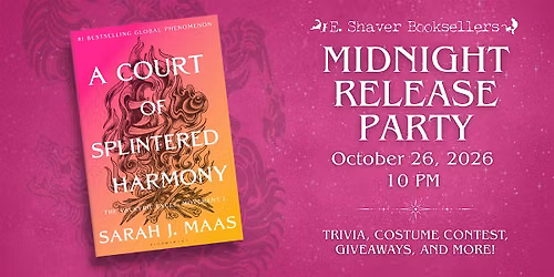 ACOTAR Midnight Release Party - A Court of Splintered Harmony