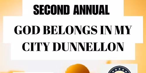 2ND ANNUAL GOD BELONGS IN MY CITY DUNNELLON PRAYER WALK