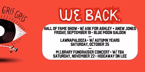 Lafayette M.I.Brary Benefit