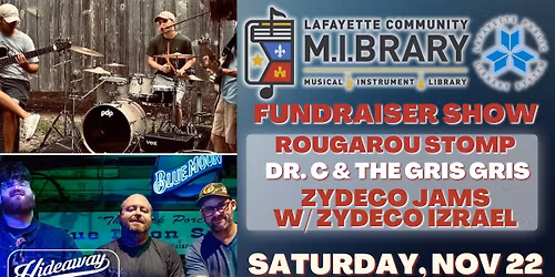 Lafayette M.I.Brary Fundraiser Concert!